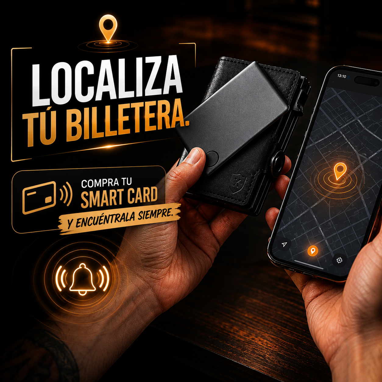 Billetera con Protección RFID Ultra Slim